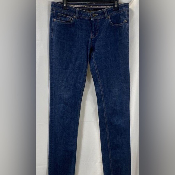 🛑 1 hour sale. Dolce & Gabbana, size 31, Blue Women's Jeans - Picture 2 of 13